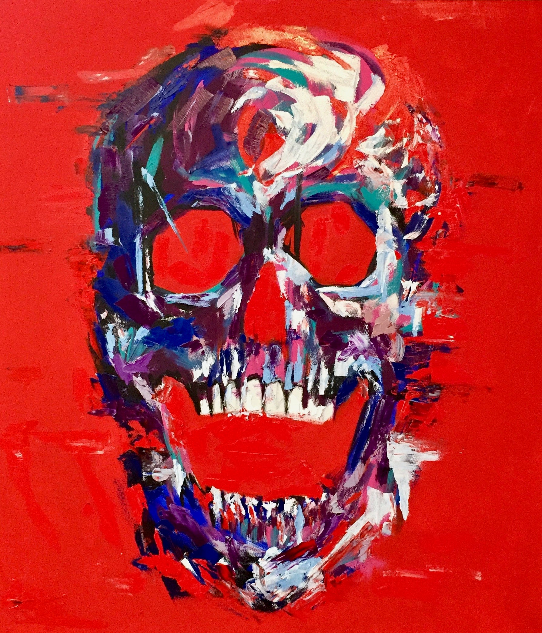 Print Red Skull