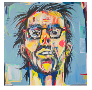 Chuck Close - portrait
